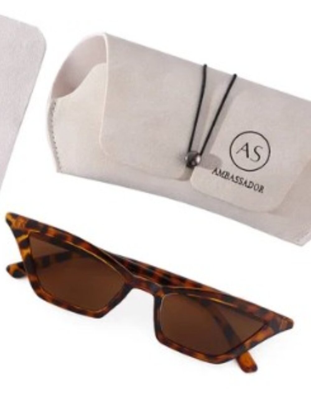 Ambassador - Leopard - Beverly Collection Sunglasses - NEW